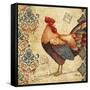 Gourmet Rooster IV-Paul Brent-Framed Stretched Canvas