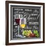 Gourmet Wine Selection-Chad Barrett-Framed Art Print