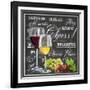 Gourmet Wine Selection-Chad Barrett-Framed Art Print