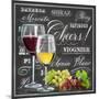 Gourmet Wine Selection-Chad Barrett-Mounted Art Print