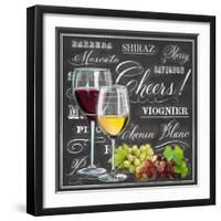 Gourmet Wine Selection-Chad Barrett-Framed Art Print