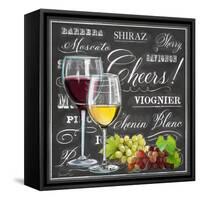 Gourmet Wine Selection-Chad Barrett-Framed Stretched Canvas