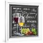 Gourmet Wine Selection-Chad Barrett-Framed Art Print