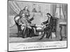 Gout and the Spider, C1835-null-Mounted Giclee Print