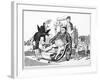 Gout Complications, Satirical Artwork-Science Photo Library-Framed Photographic Print