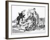 Gout Complications, Satirical Artwork-Science Photo Library-Framed Photographic Print