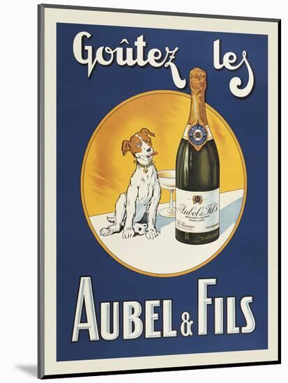 Goutez les Aubel & Fils-Vintage Posters-Mounted Art Print