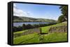 Gouthwaite Reservoir from the Nidderdale Way-Mark Sunderland-Framed Stretched Canvas