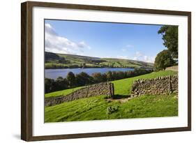 Gouthwaite Reservoir from the Nidderdale Way-Mark Sunderland-Framed Photographic Print