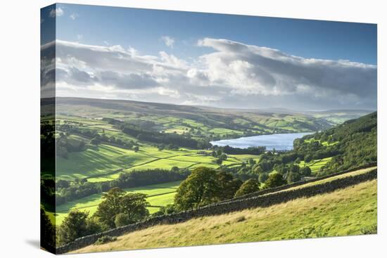 Gouthwaite Reservoir in Upper Nidderdale, The Yorkshire Dales National Park, England-John Potter-Stretched Canvas