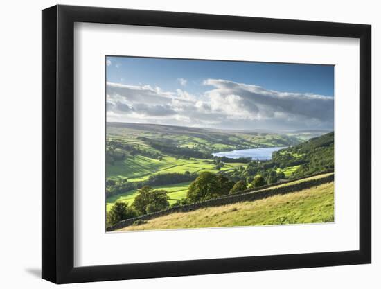 Gouthwaite Reservoir in Upper Nidderdale, The Yorkshire Dales National Park, England-John Potter-Framed Photographic Print