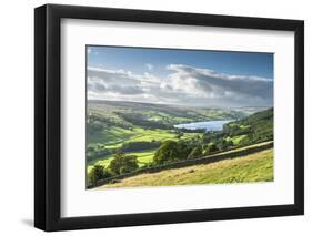 Gouthwaite Reservoir in Upper Nidderdale, The Yorkshire Dales National Park, England-John Potter-Framed Photographic Print