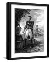 Gouvion St Cyr-Horace Vernet-Framed Art Print