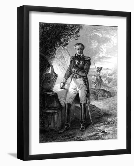 Gouvion St Cyr-Horace Vernet-Framed Art Print