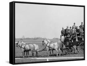 Gov. Beckham and Party at the Races, Derby Day, Louisville, Ky.-null-Framed Stretched Canvas