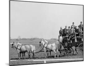 Gov. Beckham and Party at the Races, Derby Day, Louisville, Ky.-null-Mounted Photo