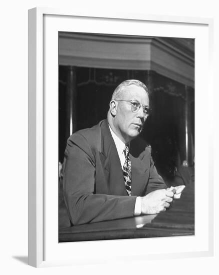 Gov. Earl Warren of California-Charles E^ Steinheimer-Framed Photographic Print