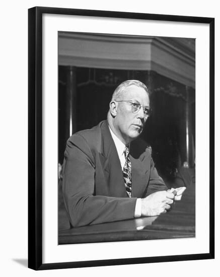 Gov. Earl Warren of California-Charles E^ Steinheimer-Framed Photographic Print