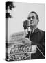 Gov. George C. Wallace of Alabama Campaigning on Behalf of His Wife For Governor-Lynn Pelham-Stretched Canvas