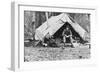 Gov. George Parks in Camp Photograph - Alaska-Lantern Press-Framed Art Print