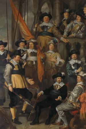 Amsterdam civic guard of District XVIII under Captain Albert Bas and Lieutenant Lucas Conijn, 1645