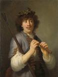 Rembrandt as Shepherd with Staff and Flute, 1636-Govaert Flinck-Giclee Print