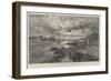 Govan, on the Clyde, with the Mouth of the Kelvin, as it Was in 1842-William 'Crimea' Simpson-Framed Giclee Print