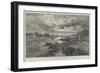 Govan, on the Clyde, with the Mouth of the Kelvin, as it Was in 1842-William 'Crimea' Simpson-Framed Giclee Print