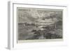 Govan, on the Clyde, with the Mouth of the Kelvin, as it Was in 1842-William 'Crimea' Simpson-Framed Giclee Print