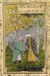 Timur Handing the Imperial Crown to Babur, India-Govardhan-Framed Giclee Print