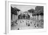 Government Bath, Banff, Alberta, Canada, C1930S-Marjorie Bullock-Framed Giclee Print