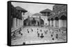 Government Bath, Banff, Alberta, Canada, C1930S-Marjorie Bullock-Framed Stretched Canvas