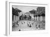 Government Bath, Banff, Alberta, Canada, C1930S-Marjorie Bullock-Framed Giclee Print