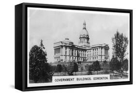 Government Buildings, Edmonton, Alberta, Canada, C1920s-null-Framed Stretched Canvas