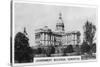 Government Buildings, Edmonton, Alberta, Canada, C1920s-null-Stretched Canvas