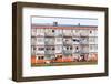 Government Built Housing for Native People in Sisimiut, Greenland, Polar Regions-Michael Nolan-Framed Photographic Print