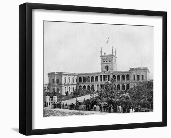 Government House, Asuncion, Paraguay, 1911-null-Framed Giclee Print