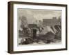 Government House Fort and Dalhousie Barracks, Calcutta-null-Framed Giclee Print