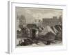 Government House Fort and Dalhousie Barracks, Calcutta-null-Framed Giclee Print