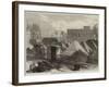 Government House Fort and Dalhousie Barracks, Calcutta-null-Framed Giclee Print