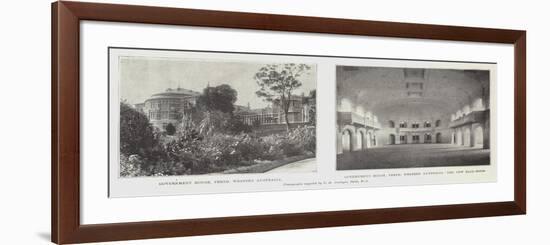 Government House in Perth-null-Framed Giclee Print
