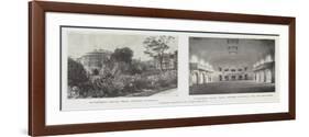 Government House in Perth-null-Framed Giclee Print