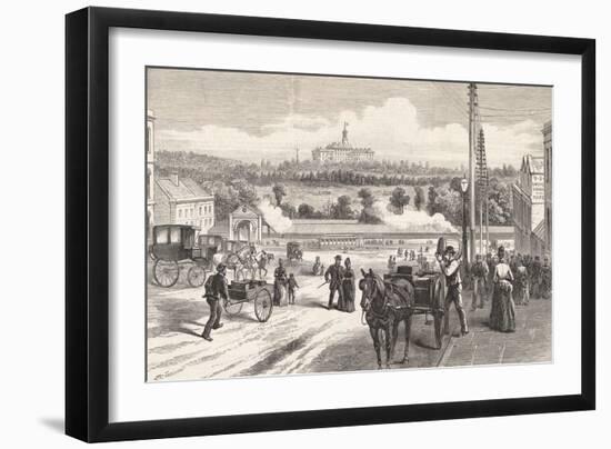 Government House of Melbourne-null-Framed Giclee Print