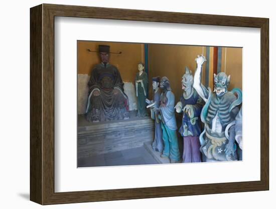 Government Ministry Department for Controlling Evil Spirits at Taoist Donyue Temple-Christian Kober-Framed Photographic Print