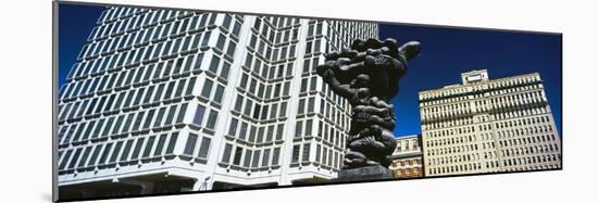 Government of the People sculpture by Jacques Lipchitz in Philadelphia, Pennsylvania, USA-null-Mounted Photographic Print