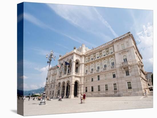 Government Palace, formerly Palace of the Austrian Lieutenancy, Trieste-Jean Brooks-Stretched Canvas