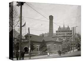 Government Reservation Building, Hot Springs, Arkansas-null-Stretched Canvas