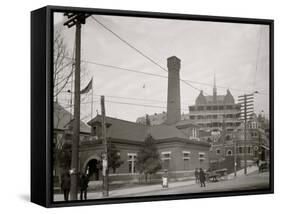Government Reservation Building, Hot Springs, Arkansas-null-Framed Stretched Canvas