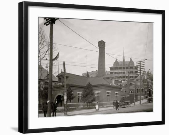 Government Reservation Building, Hot Springs, Arkansas-null-Framed Photo