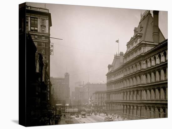 Government Square, Cincinnati, Ohio-null-Stretched Canvas